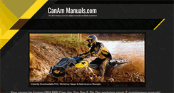 Desktop Screenshot of canammanuals.com