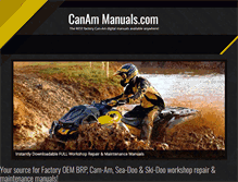 Tablet Screenshot of canammanuals.com